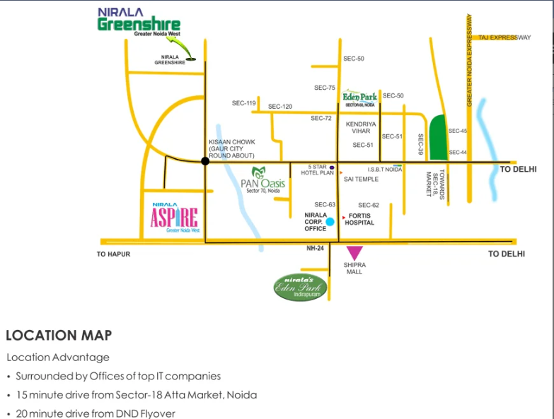location map