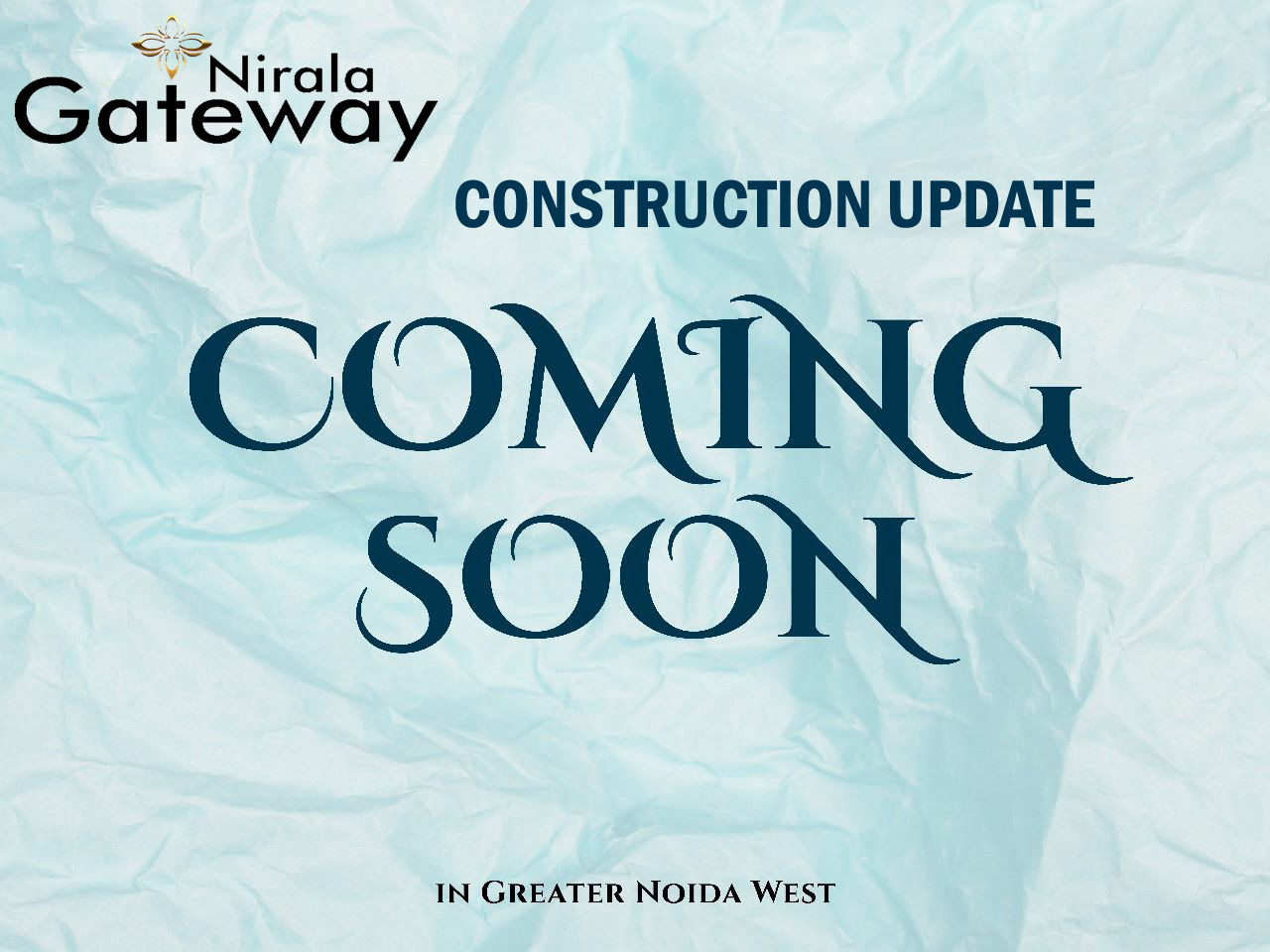 Gaur World SmartStreet construction update