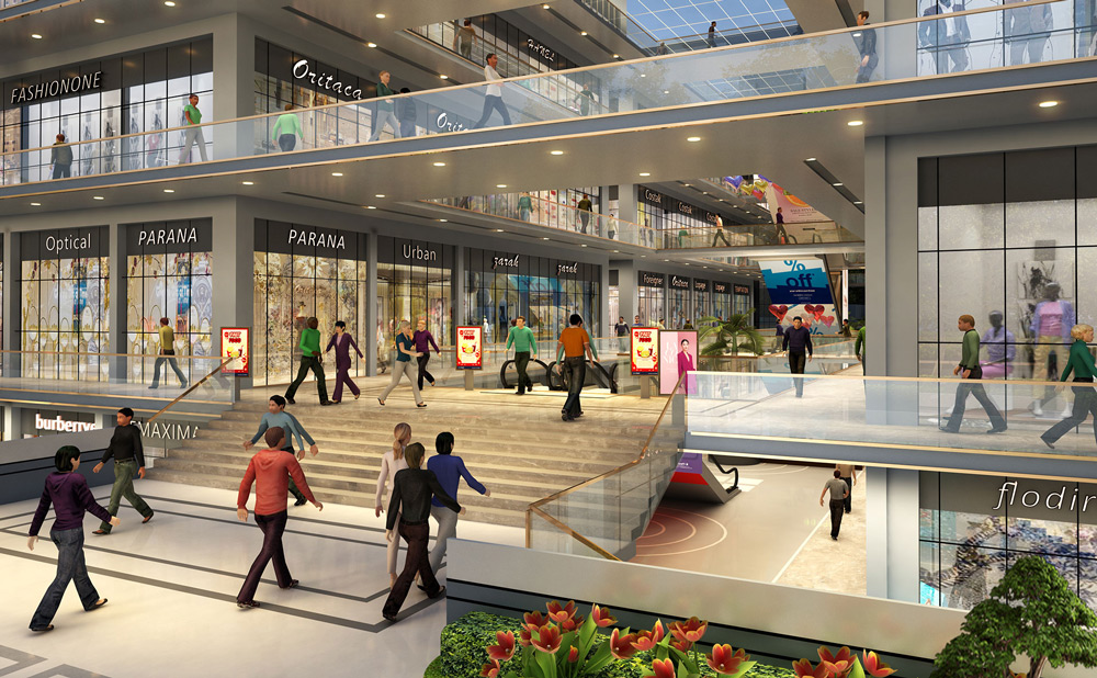 Gaur World SmartStreet Gallery